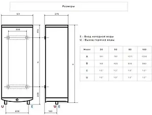 Водонагреватель накопительный электрический Ariston VELIS TECH PW ABSE 100 3700704 Водонагреватель накопительный электрический Ariston VELIS TECH PW ABSE 100 3700704, 2