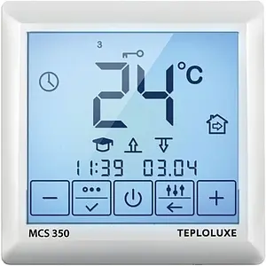 Терморегулятор Теплолюкс MCS 350 TUYA белый 100035900600 Терморегулятор Теплолюкс MCS 350 TUYA белый 100035900600, 1
