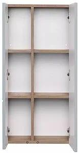 Шкаф двухстворчатый Aquaton Мишель 43 фьорд/дуб рустикальный 1A243903MIX30 Шкаф двухстворчатый Aquaton Мишель 43 фьорд/дуб рустикальный 1A243903MIX30, 3