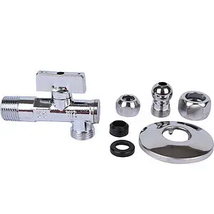 Кран шаровый угловой с фильтром ½"н x ⅜"н x 10ц Bugatti Minnesota 08750001 Кран шаровый угловой с фильтром ½"н x ⅜"н x 10ц Bugatti Minnesota 08750001, 5