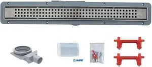 Лоток душевой Set 650мм h=52мм 0.8л/сек Pestan Betto Net Line 650 13702517 Лоток душевой Set 650мм h=52мм 0.8л/сек Pestan Betto Net Line 650 13702517, 1