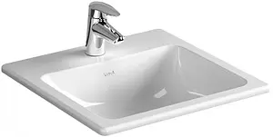 Раковина VitrA S20 55 белый 5465B003-0001 Раковина VitrA S20 55 белый 5465B003-0001, 1