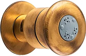 Душевая форсунка Bossini Onda-Mas бронза I00133.022 Душевая форсунка Bossini Onda-Mas бронза I00133.022, 1