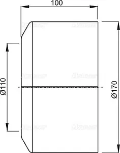 Кольцо декоративное AlcaPlast A980 Кольцо декоративное AlcaPlast A980, 2