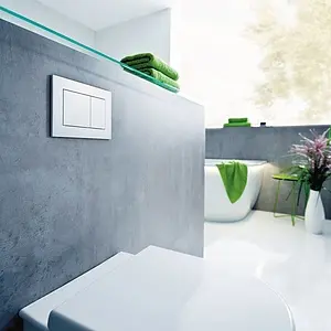 Клавиша смыва для унитаза TECEnow 9240400 белый глянцевый Клавиша смыва для унитаза TECEnow 9240400 белый глянцевый, 5