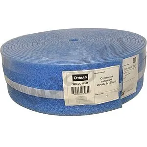 Лента демпферная 150x8мм x 25м WAAG WG.DL 81525 Лента демпферная 150x8мм x 25м WAAG WG.DL 81525, 1