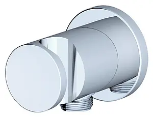 Шланговое подключение с держателем Ravak 706.00 хром X07P206 Шланговое подключение с держателем Ravak 706.00 хром X07P206, 1