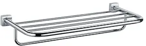 Полка для полотенец Fixsen Kvadro хром FX-61315 Полка для полотенец Fixsen Kvadro хром FX-61315, 1