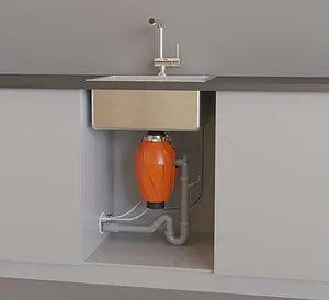 Отводная арматура для измельчителя Omoikiri NA-01 4956655 Отводная арматура для измельчителя Omoikiri NA-01 4956655, 3