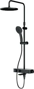 Душевая система с термостатом для ванны Am.Pm Inspire 2.0 чёрный матовый F0750A522 Душевая система с термостатом для ванны Am.Pm Inspire 2.0 чёрный матовый F0750A522, 1
