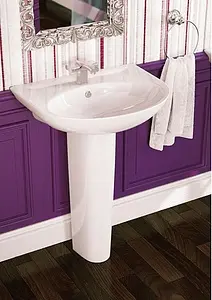 Раковина Sanita Luxe Classic 65 белый WB.PD/Classic/65-C/WHT.G/S1 Раковина Sanita Luxe Classic 65 белый WB.PD/Classic/65-C/WHT.G/S1, 4