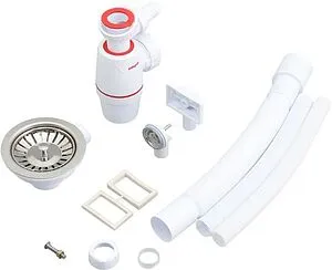 Сифон бутылочный для мойки с переливом Wirquin NEO 30987091 Сифон бутылочный для мойки с переливом Wirquin NEO 30987091, 5