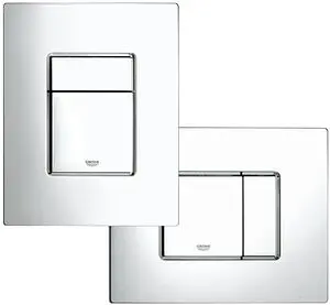 Комплект 6 в 1 Grohe Bau Ceramic 39586000 с кнопкой Skate Cosmopolitan 38732000 хром глянцевый Комплект 6 в 1 Grohe Bau Ceramic 39586000 с кнопкой Skate Cosmopolitan 38732000 хром глянцевый, 3