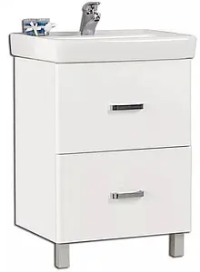 Тумба-умывальник напольная Aquaton Америна 60 H белый 1A1692K1AM010 Тумба-умывальник напольная Aquaton Америна 60 H белый 1A1692K1AM010, 1