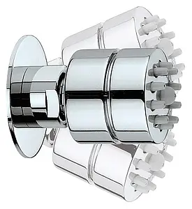 Душевая форсунка Bossini Tondo-Gom хром I00137.030 Душевая форсунка Bossini Tondo-Gom хром I00137.030, 2