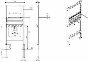 Инсталляция для раковины Aquatek INSR-0000001 Инсталляция для раковины Aquatek INSR-0000001, 2