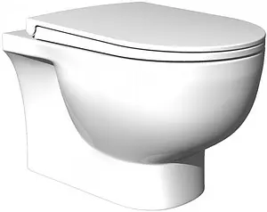 Унитаз подвесной Kerama Marazzi Buongiorno Pro белый BG.Pro.wc.02 Унитаз подвесной Kerama Marazzi Buongiorno Pro белый BG.Pro.wc.02, 1