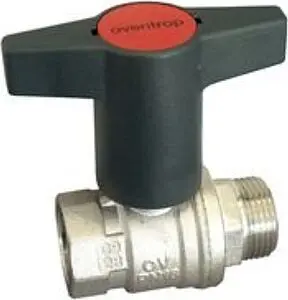 Кран шаровый с удлиненной ручкой ½"в x ½"н Oventrop Optibal 1077304 Кран шаровый с удлиненной ручкой ½"в x ½"н Oventrop Optibal 1077304, 4