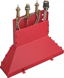 Скрытая часть смесителя на борт ванны Hansgrohe 13444180 Скрытая часть смесителя на борт ванны Hansgrohe 13444180, 1