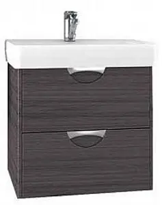 Тумба-умывальник Aquaton Сильва 50 дуб макиато 1A2117K1SIW50 Тумба-умывальник Aquaton Сильва 50 дуб макиато 1A2117K1SIW50, 1