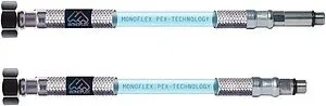 Гибкая подводка для смесителя (пара) Monoflex PEX 12мм 0.5м x ½"в x М10x1 L17/34мм Н01549 Гибкая подводка для смесителя (пара) Monoflex PEX 12мм 0.5м x ½"в x М10x1 L17/34мм Н01549, 1