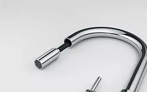 Смеситель для кухни с выдвижным изливом Franke Lina миндаль 115.0626.084 Смеситель для кухни с выдвижным изливом Franke Lina миндаль 115.0626.084, 3