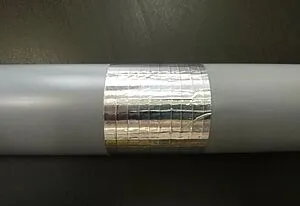 Лента алюминиевая самоклеящаяся 100мм x 50м серая K-FLEX ALU АА 130 850CG020076 Лента алюминиевая самоклеящаяся 100мм x 50м серая K-FLEX ALU АА 130 850CG020076, 3