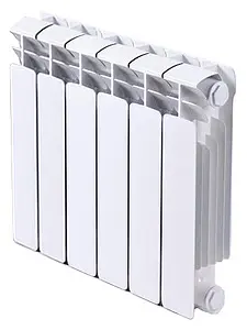Радиатор биметаллический 6 секций Rifar Base 500 RB50006 Радиатор биметаллический 6 секций Rifar Base 500 RB50006, 1