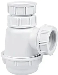 Сифон для биде Wirquin белый 30987142 Сифон для биде Wirquin белый 30987142, 1