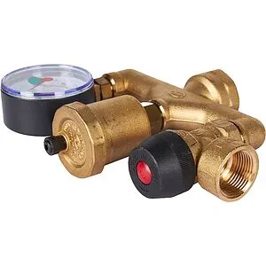 Группа безопасности котла до 50 кВт 1" 3 бар Stout SVS-0040-055032 Группа безопасности котла до 50 кВт 1" 3 бар Stout SVS-0040-055032, 5