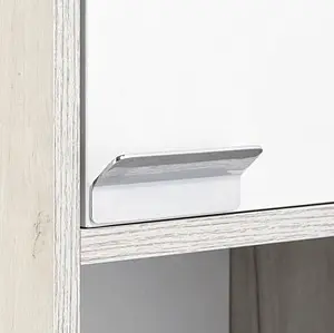 Шкаф Aquaton Флай 35 L белый/дуб крафт 1A237903FAX1L Шкаф Aquaton Флай 35 L белый/дуб крафт 1A237903FAX1L, 5