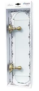 Полка Fixsen Retro бронза FX-83803 Полка Fixsen Retro бронза FX-83803, 2