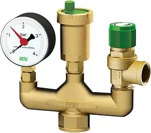 Группа безопасности котла 1" 3 бар Far FA 2115 1 Группа безопасности котла 1" 3 бар Far FA 2115 1, 1