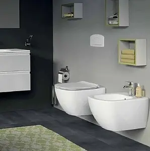 Биде подвесное Ideal Standard Tesi белый T355201 Биде подвесное Ideal Standard Tesi белый T355201, 4