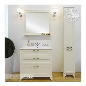 Тумба-умывальник напольная Aquaton Леон 80 H дуб бежевый 1A1878K0LBPR0 Тумба-умывальник напольная Aquaton Леон 80 H дуб бежевый 1A1878K0LBPR0, 3