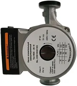 Насос циркуляционный Wilo NOC 25/6 2478224 Насос циркуляционный Wilo NOC 25/6 2478224, 3