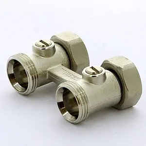 Узел нижнего подключения радиатора прямой ¾"ек x ¾"ек Tiemme 3390001 Узел нижнего подключения радиатора прямой ¾"ек x ¾"ек Tiemme 3390001, 2