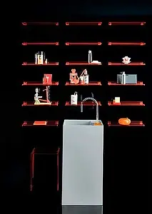 Раковина Laufen Kartell 37 белый 8.1133.1.000.111.1 Раковина Laufen Kartell 37 белый 8.1133.1.000.111.1, 3