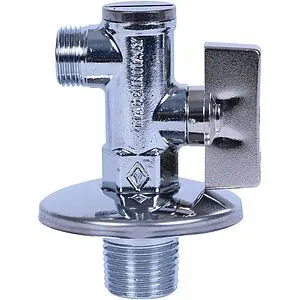 Кран шаровый угловой с фильтром ½"н x ⅜"н Bugatti Minnesota 08710004 Кран шаровый угловой с фильтром ½"н x ⅜"н Bugatti Minnesota 08710004, 5