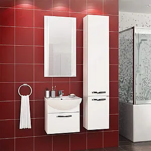 Зеркало Aquaton Ария 50 белый 1A140102AA010 Зеркало Aquaton Ария 50 белый 1A140102AA010, 4