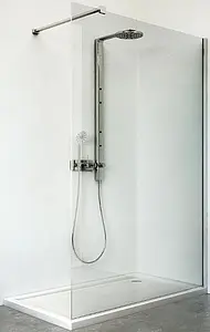 Душевое ограждение 1400мм прозрачное стекло Roltechnik Walk WALK G/1400 940-1400000-00-02 Душевое ограждение 1400мм прозрачное стекло Roltechnik Walk WALK G/1400 940-1400000-00-02, 1