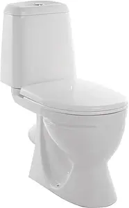 Унитаз-компакт Sanita Идеал Стандарт белый WC.CC/Ideal/1-P/WHT.G/S1 Унитаз-компакт Sanita Идеал Стандарт белый WC.CC/Ideal/1-P/WHT.G/S1, 1