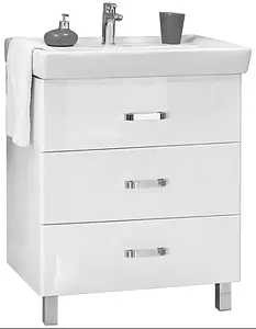 Тумба-умывальник напольная Aquaton Америна 70 M белый 1A1690K1AM010 Тумба-умывальник напольная Aquaton Америна 70 M белый 1A1690K1AM010, 1