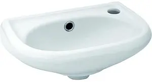 Раковина Santek Бриз 40R белый 1WH110445 Раковина Santek Бриз 40R белый 1WH110445, 1