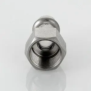 Муфта пресс переходная 28мм x 1"в Valtec VT.INOX-PRESS VTi.902.I.002806 Муфта пресс переходная 28мм x 1"в Valtec VT.INOX-PRESS VTi.902.I.002806, 4