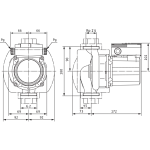 Насос циркуляционный Wilo TOP-S 30/10-EM 2066132 Насос циркуляционный Wilo TOP-S 30/10-EM 2066132, 4