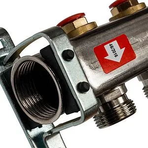 Группа коллекторная без расходомеров 6 отводов 1"в/в x ¾"ек Stout SMS 0922 000006 Группа коллекторная без расходомеров 6 отводов 1"в/в x ¾"ек Stout SMS 0922 000006, 4