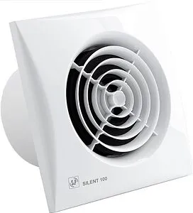 Вентилятор вытяжной Soler & Palau SILENT-100 CZ белый Вентилятор вытяжной Soler & Palau SILENT-100 CZ белый, 3