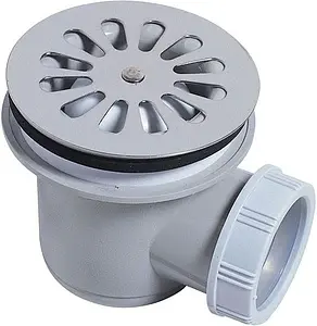 Сифон для душевого поддона Wirquin хром 34010005 Сифон для душевого поддона Wirquin хром 34010005, 1