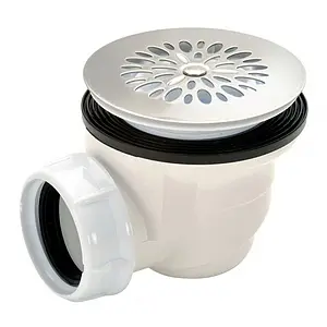 Сифон для душевого поддона Nicoll 580 хром 0205001 Сифон для душевого поддона Nicoll 580 хром 0205001, 1